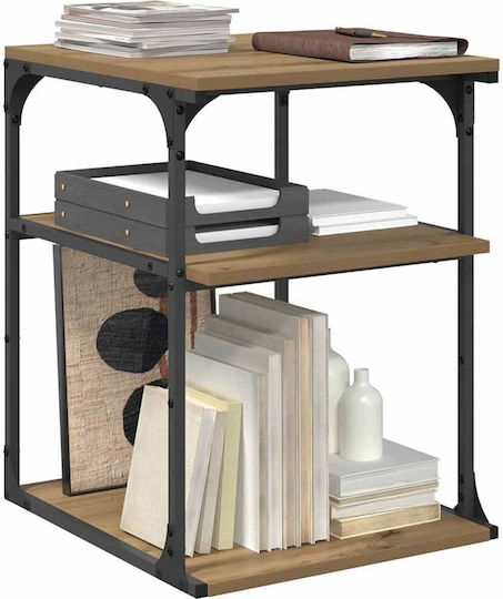 Bücherregal Artisan Eichenholz 43x48x64cm