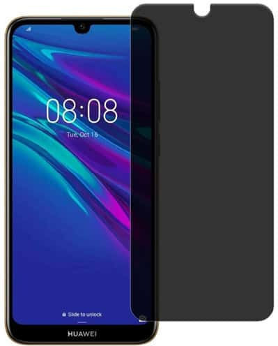 Privacy Full Face Tempered Glass Screen Protector for Huawei Y5 2019 Honor 8s
