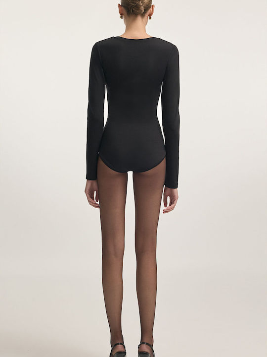 Claudia Black Long Sleeve Bodysuit Nadia Rapti
