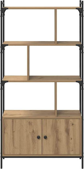 Βιβλιοθήκη Καφέ 76.5x30x154.5εκ.