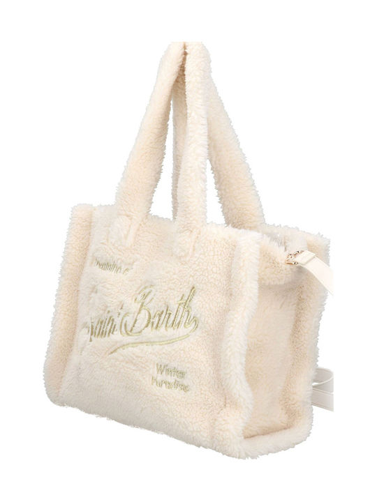 Colette Teddy Women's Shoulder Bag White