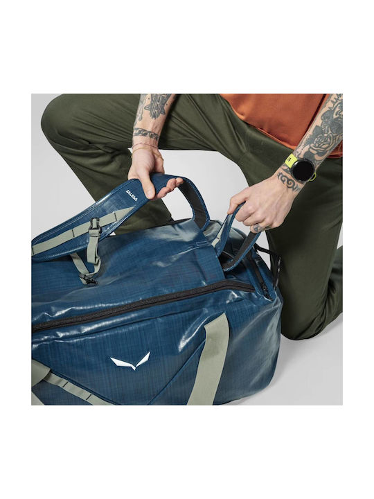 Salewa Discovery Duffle Mountaineering Backpack 70lt Waterproof Blue Expedition