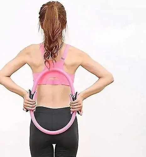 Δαχτυλίδι Γυμναστικής Αντίσταση Pilates Ring Ροζ
