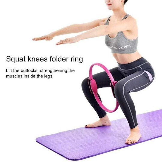 Δαχτυλίδι Γυμναστικής Αντίσταση Pilates Ring Μωβ