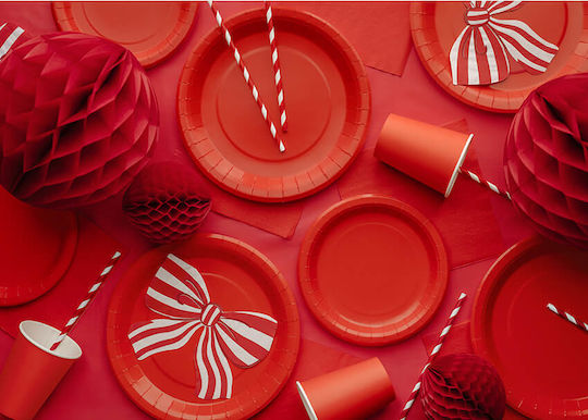 PartyDeco Покривка за маса Red 137x183бр