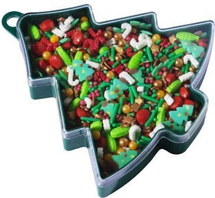 Χριστουγεννιάτικα Sprinkles Συσκευασία Χριστ Δέντρου 90γρ Pme