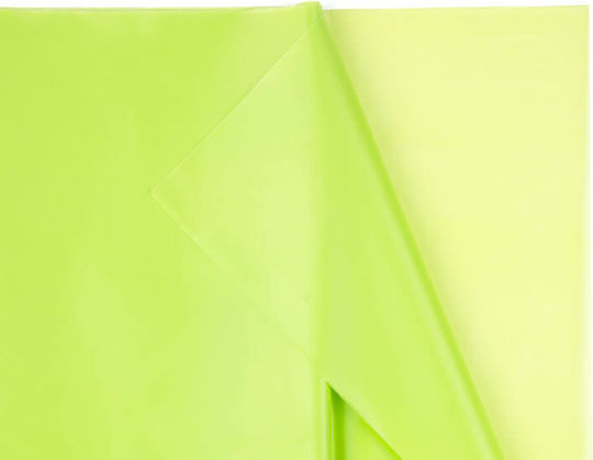 PartyDeco Față De Masă Verde Deschis 137x183cm