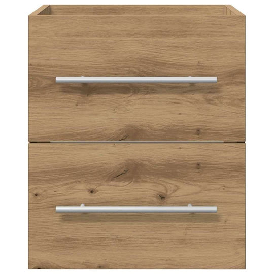 vidaXL Countertop without Sink L38.5xW41xH48cm Artisan Oak