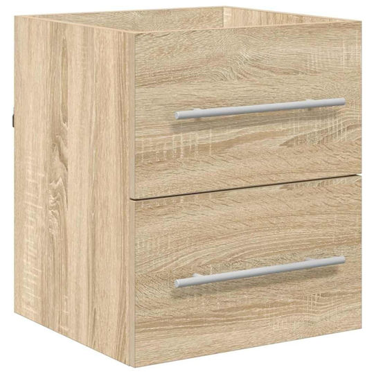 vidaXL Countertop without Sink L38.5xW41xH48cm Sonoma Oak