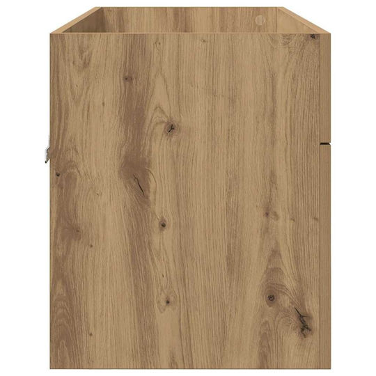 vidaXL Waschtisch ohne Waschbecken L38.5xB38.5xH46cm Artisan Oak