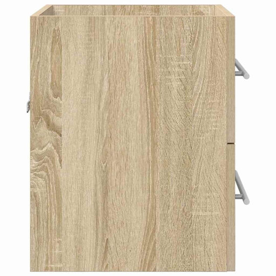 vidaXL Countertop without Sink L38.5xW41xH48cm Sonoma Oak