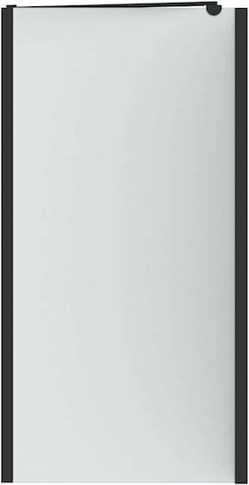vidaXL Καμπίνα Μπανιέρας με Πτυσσόμενη Πόρτα 120x68x130cm Stripes Black