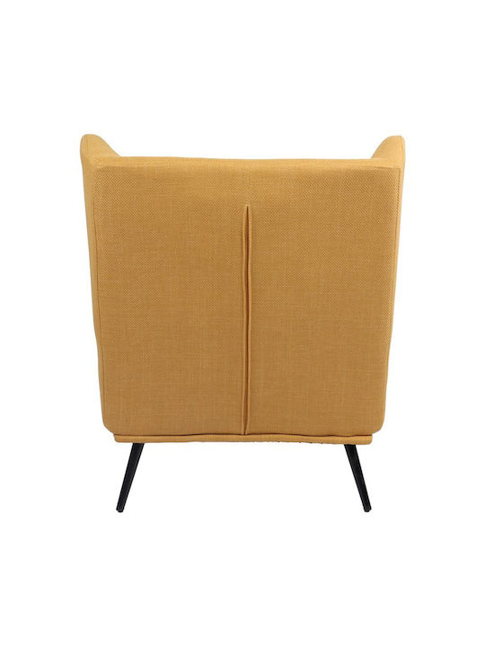 Mareta Ohrensessel Yellow 83x80x99cm