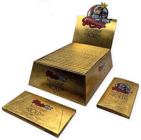 Monkey King Zigarettenpapier Schlank King Size mit Kegelspitzen 32 Blätter 1Stück