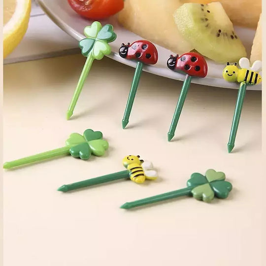 Pandaboo Toothpicks for Party 8 Pieces (Miscellaneous Designs/Colors)