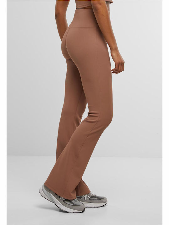 Παντελόνι Φόρμας Καμπάνα Light Brown