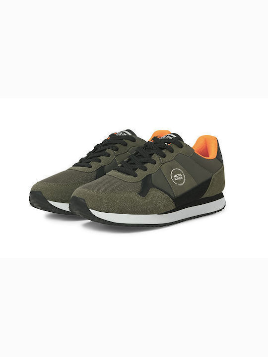 Jack & Jones Ανδρικά Casual Παπούτσια Πράσινα