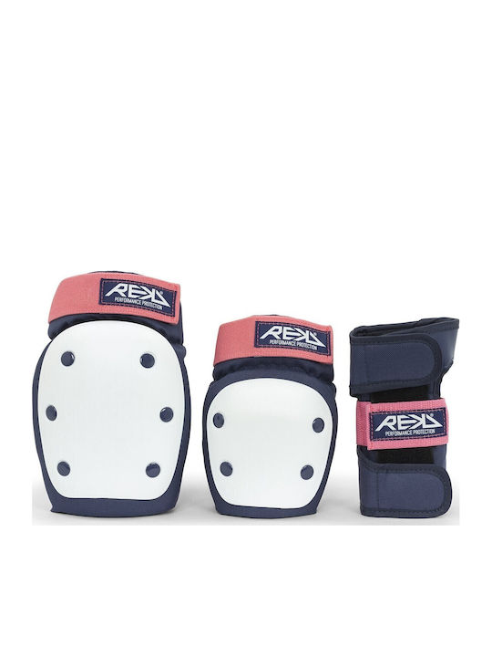 REKD Schutzausrüstung Set für Rollers Blau