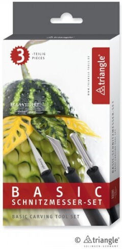 Triangle Stainless Steel Kitchen Cutting Tool 3pcs