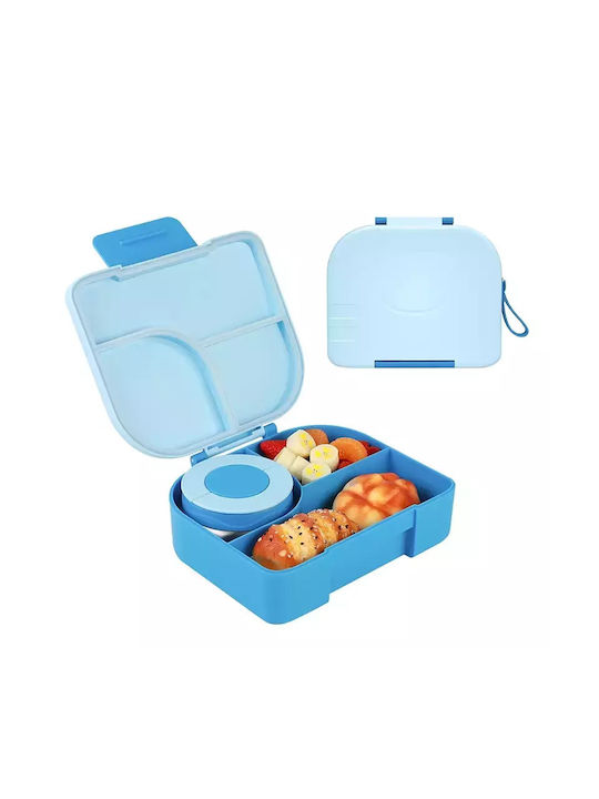 Pandaboo Plastic Thermo Lunch Box Gray