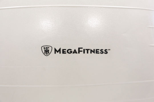 MegaFitness Μπάλα Pilates 65cm , 1.28kg σε Λευκό Χρώμα