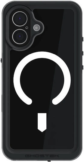Ghostek Nautical Slim 360 Full Cover Πλαστικό / Σιλικόνης 2mm Αδιάβροχο Μαύρο (iPhone 17)