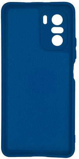 Xiaomi Mi 11i K40 K40 Pro Poco F3 Silky Soft Touch Silicone Dark Blue Camera Protection Cover
