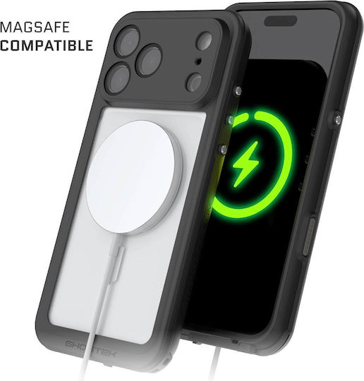 Ghostek Nautical Slim 360 Full Cover Plastic / Silicone 2mm Waterproof Transparent (iPhone 17 Pro Max)