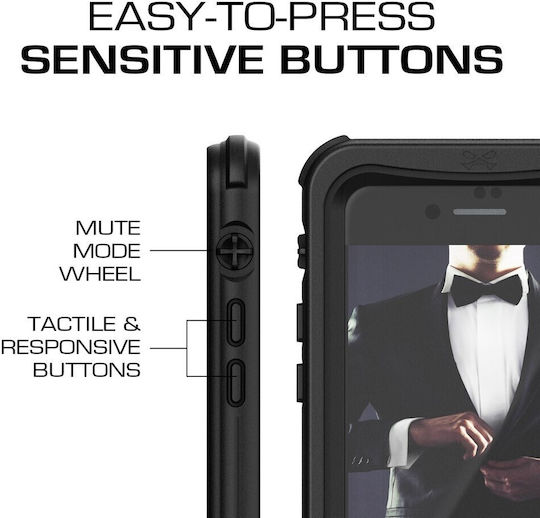 Ghostek Nautical Slim 360 Full Cover Plastic / Silicone 2mm Waterproof Transparent (iPhone 18 / 17 Pro)