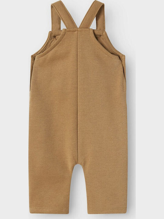 Lil' Atelier Babystrampler Brown Beige