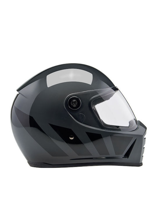 Biltwell Lane Splitter Grey Inertia Κράνος Μηχανής Full Face DOT / ECE 22.05