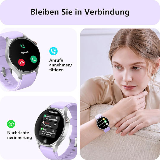 AEAC AR01 43mm Smartwatch (Lila)