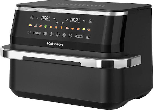 Rohnson Heißluftfritteuse 9Es Schwarz R-28019