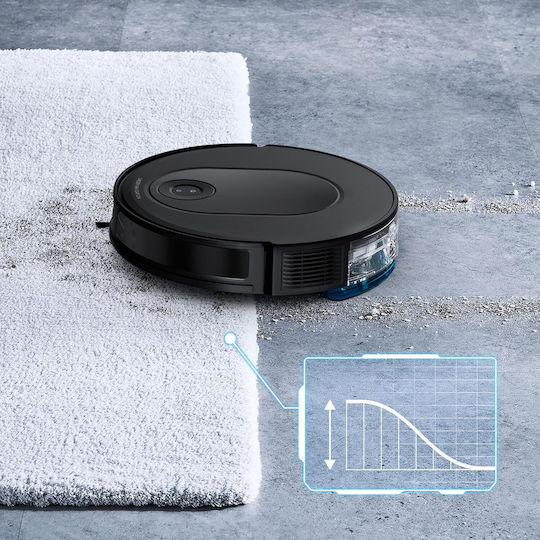 Rowenta X-Plorer Serie 65 Σκούπα Ρομπότ με Χαρτογράφηση Laser & Απορρόφηση 3000Pa Μαύρη