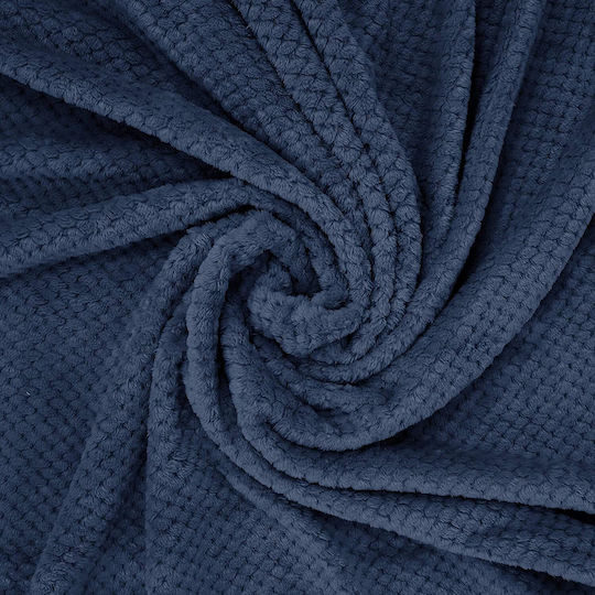 Popcorn Κουβέρτα Fleece Υπέρδιπλη 220x240εκ.