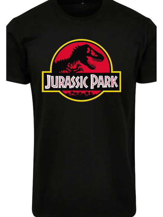 Merchcode T-shirt Jurassic Park Schwarz Baumwolle MC838-00007