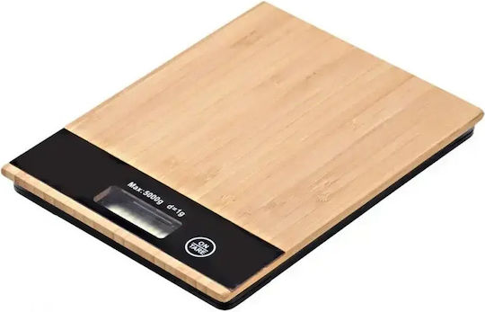 104075 Ψηφιακή Ζυγαριά Κουζίνας έως 5kg Καφέ