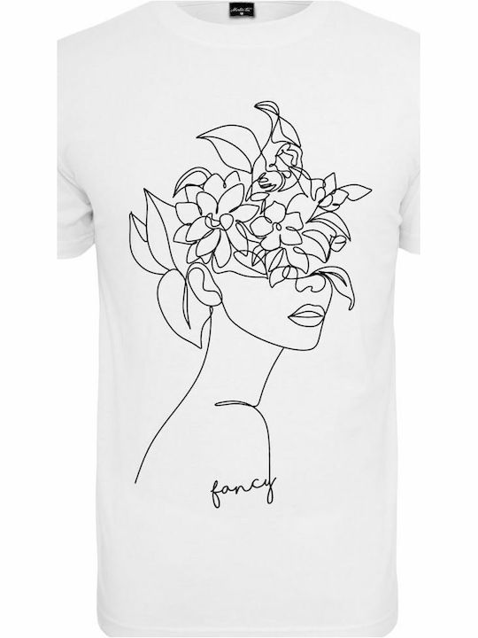 One Line Fruit Tricou Damă Alb