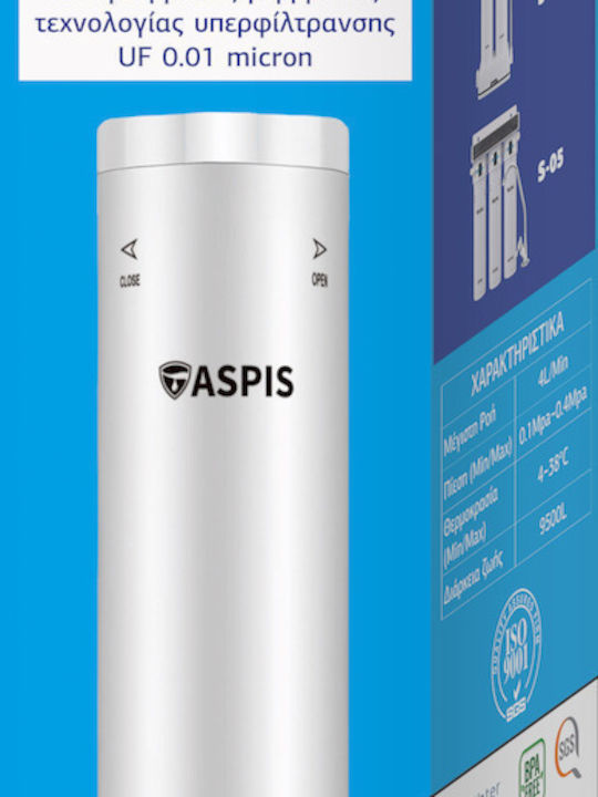 ASPIS Water Filter Replacement for Faucet UF-SF04 0.01 μm