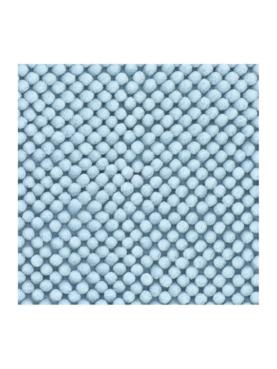 Atmosphera Πατάκι Μπάνιου Microfiber 7744112 Γαλάζιο 50x80εκ.