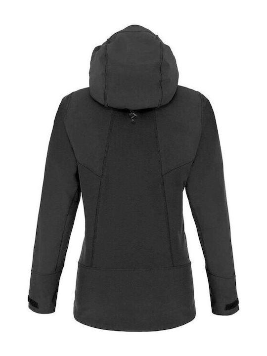 Salewa Comici 28176-0911 Γυναικείο Μπουφάν Soft Shell για Σκι & Snowboard Μαύρο