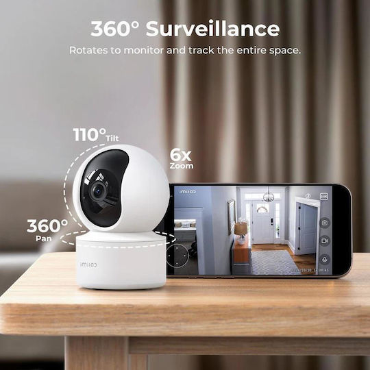 Imilab C21 IP Κάμερα Παρακολούθησης Wi-Fi Full HD+ 4MP με Αμφίδρομη Επικοινωνία