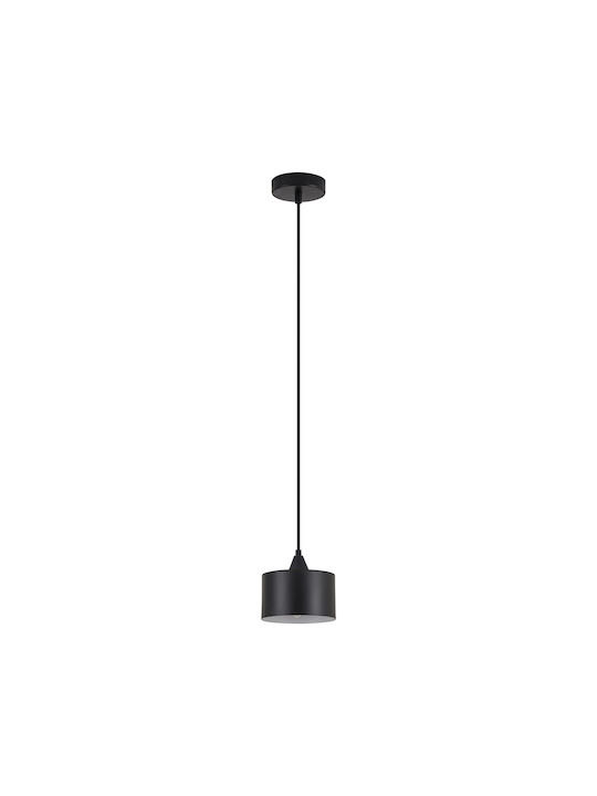 Home Lighting Hängelampe Schwarz Glocke mit Fassung E27 14x10x300cm.
