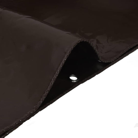 vidaXL Waterproof Tarpaulin 650gr/m² 2x1.5m. Heavy Duty Brown