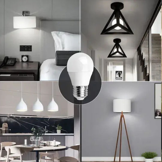 Aigostar Λάμπα LED 9W για Ντουί E27 και Σχήμα G45 Ψυχρό Λευκό 720lm