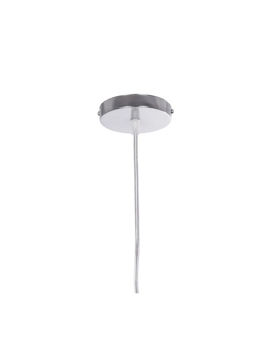 GloboStar Lamp Κρεμαστό Φωτιστικό Διάφανο με Ντουί E27 15x15x27εκ.