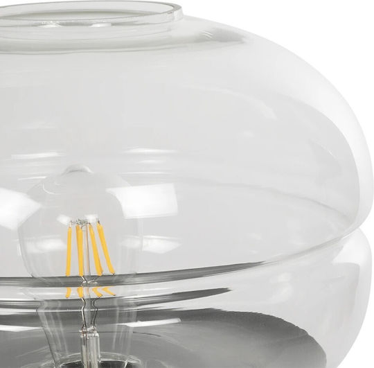 GloboStar Javan Dekorative Lampe mit Fassung für E27 Lampe Transparent