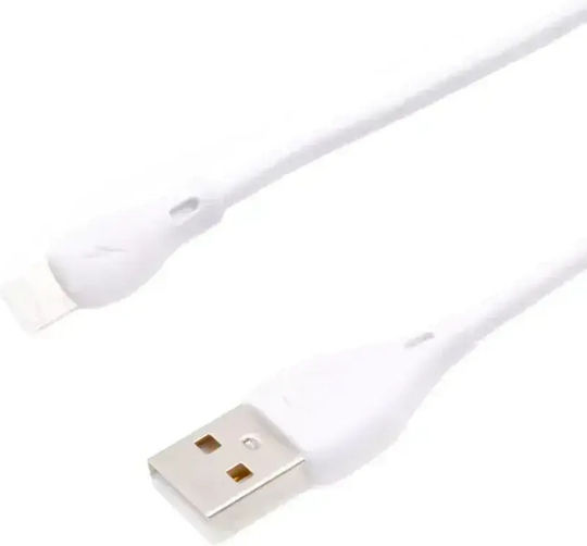WK WDC-072i USB-A to Lightning Cable White 1m (250407)