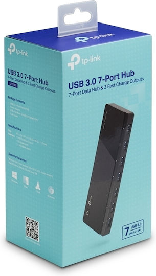 TP-LINK Uh700 v5 Hub 7 Ports USB 3.0 with USB-A Connection