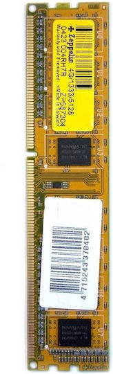 Zeppelin DDR3 με Module 1x4GB και Ταχύτητα 1333 για Desktop